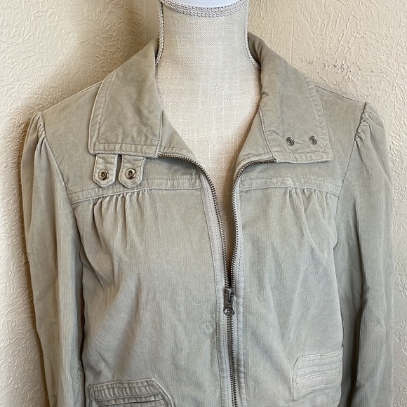 Gianni Bini Corduroy Bomber Type Jacket - Picture 2 of 10